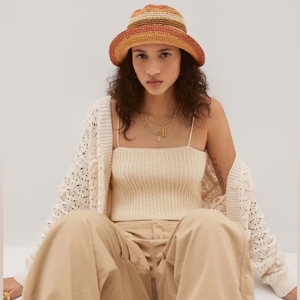 Mango Multi-colored Bucket Hat